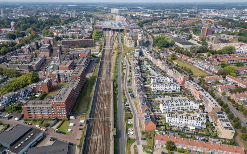 Drie Hoefijzers Breda, luchtfoto