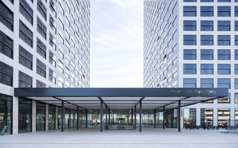 Lee Towers entree Rotterdam