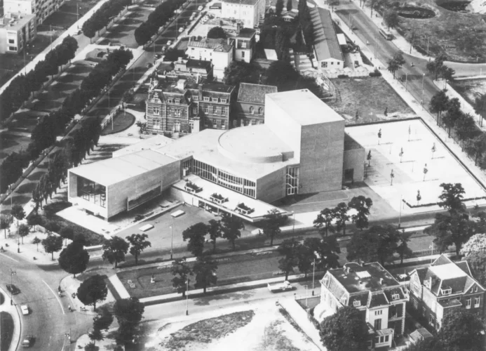 Historische foto Stadsschouwburg Nijmegen